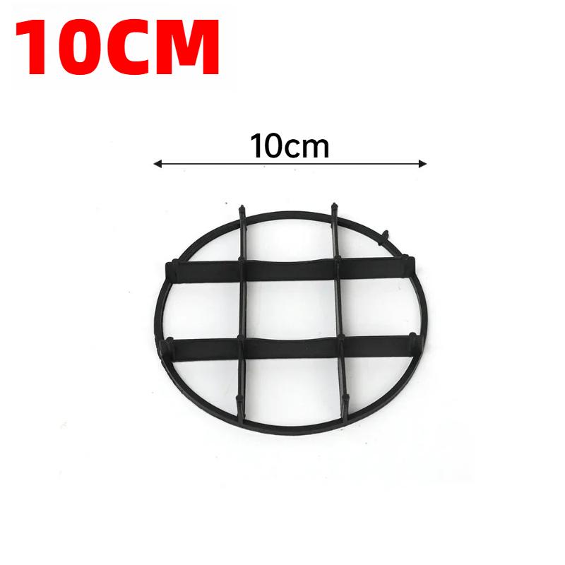 1-50PCS Plant Saucer Flower Pot Stand, Plastic Drainage Rack with Breathable Mesh Pad, Reusable Gardening Bottom Base for Indoor Outdoor