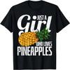 T-shirt d'été exotique à l'ananas pour filles et femmes, amateurs d'ananas