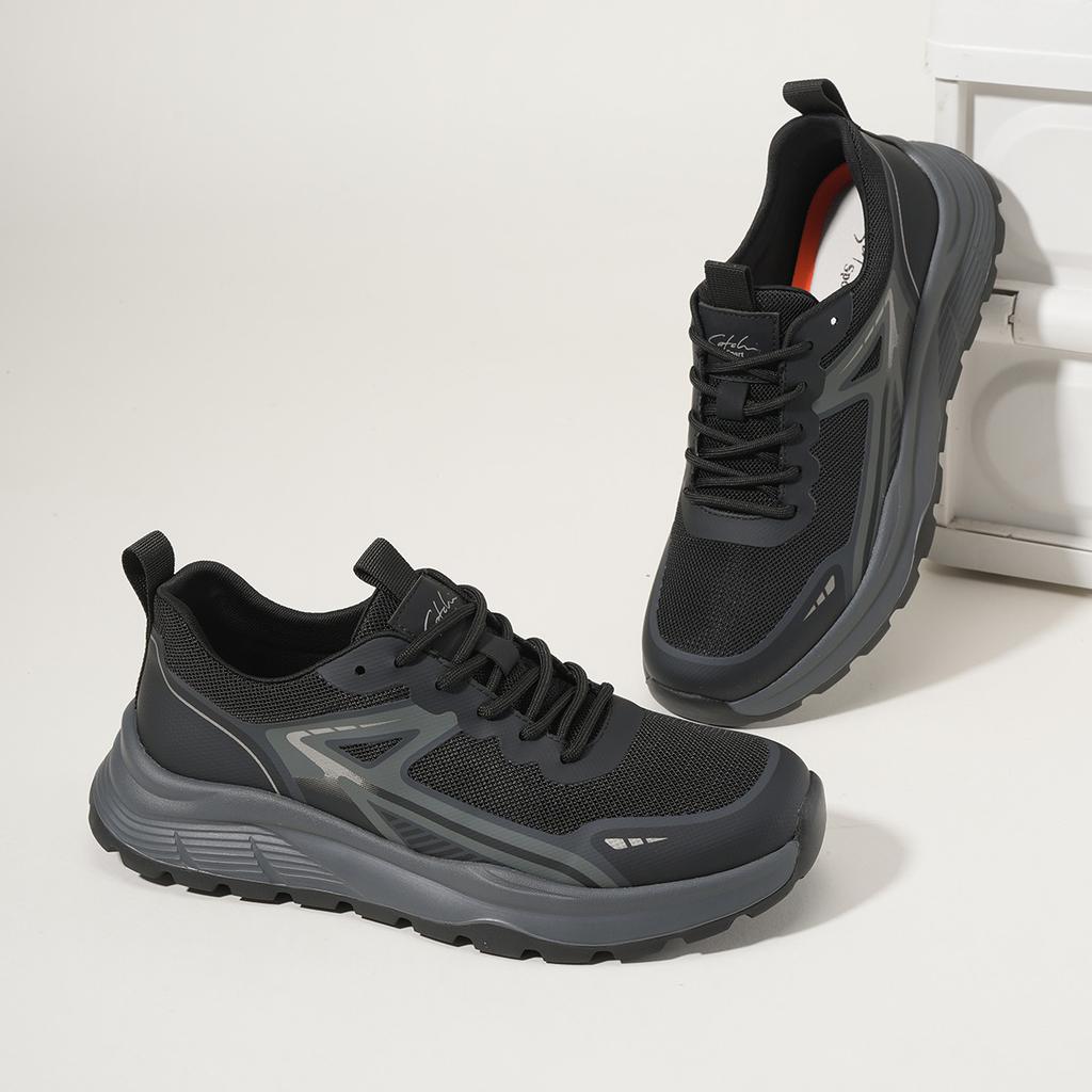 Comfortable and breathable mesh splicing: versatile men's casual shoes for spring and summer, lightweight sports shoes