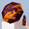 Brisbane Broncos Printed 5?Fold Mini Umbrella 8?Rib Windproof Compact Umbrella For Women Pocket Carry