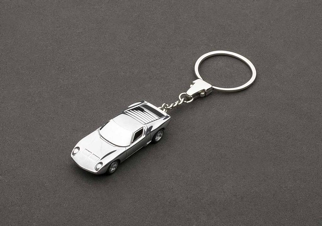 Autoart Měřítko Lamborghini Miura Keychain Hotový produkt 1/87 (Hliník)