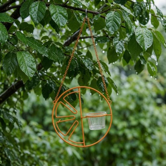 Oriole Feeder for Jelly And Orange Outdoor Bird Feeder with Fruit Holder Orange Fruit