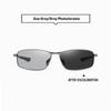 aoron Metal Frame Photochromic Polarized Sunglasses for Men Women Fashion Sports Driving Fishing Glasses UV400