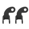Pair of Bicycle Trailer Coupling 45 Degree High Strength Bike Trailer Hitch Attachment for Pushchair Electric Bike