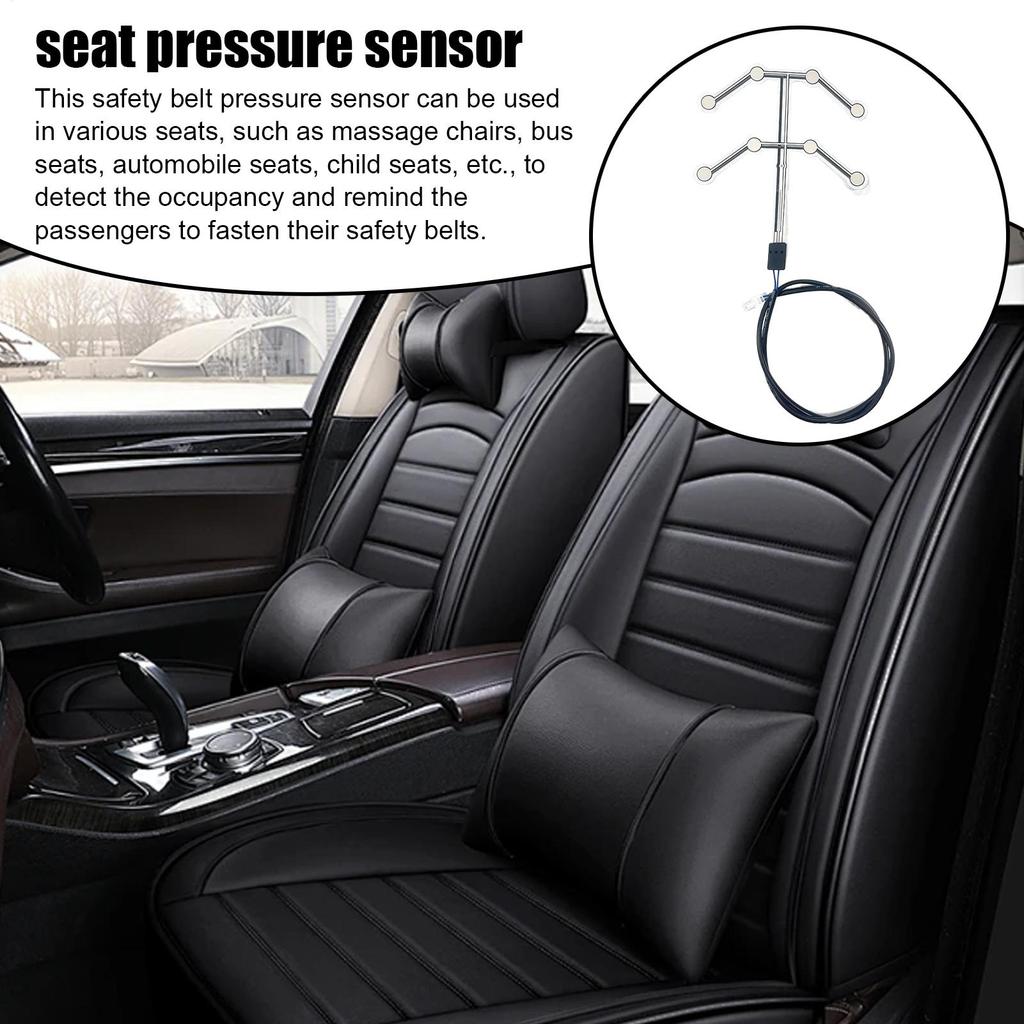 Car and School Bus Seat Belt Seat Pressure Sensor Alarm System Car Safety Belt Pressure Sensor Automotive Replacement Accessory