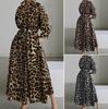 New Cotton Linen Elastic High Waist Slimming College Style Cardigan Dress