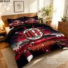 Custom Milan Bedding Quilt Set Quilt Cover Pillowcase Home Decoration Birthday Gift (1 * Duvet Cover + 2 * Pillowcase, Without Core)