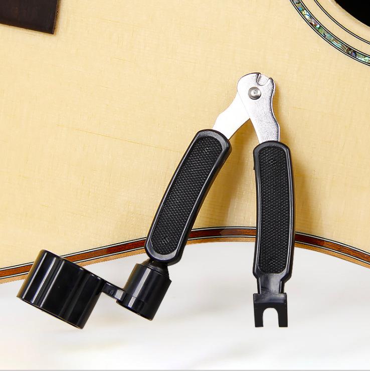 Multifunctional Guitar String Tool - Winder, Peg Puller, Cutter