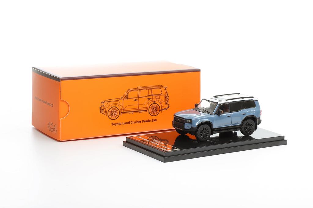 Gaincorp Products GCD Toyota Land Cruiser Prado 250 Finished Model 1/64 - (LHD) - KS075-424
