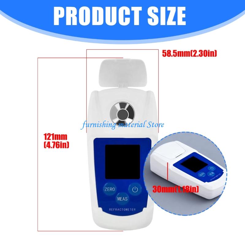 Y5GD 0-55% Digital Refractometer Urea Concentration Meter Instrument Urea Detector