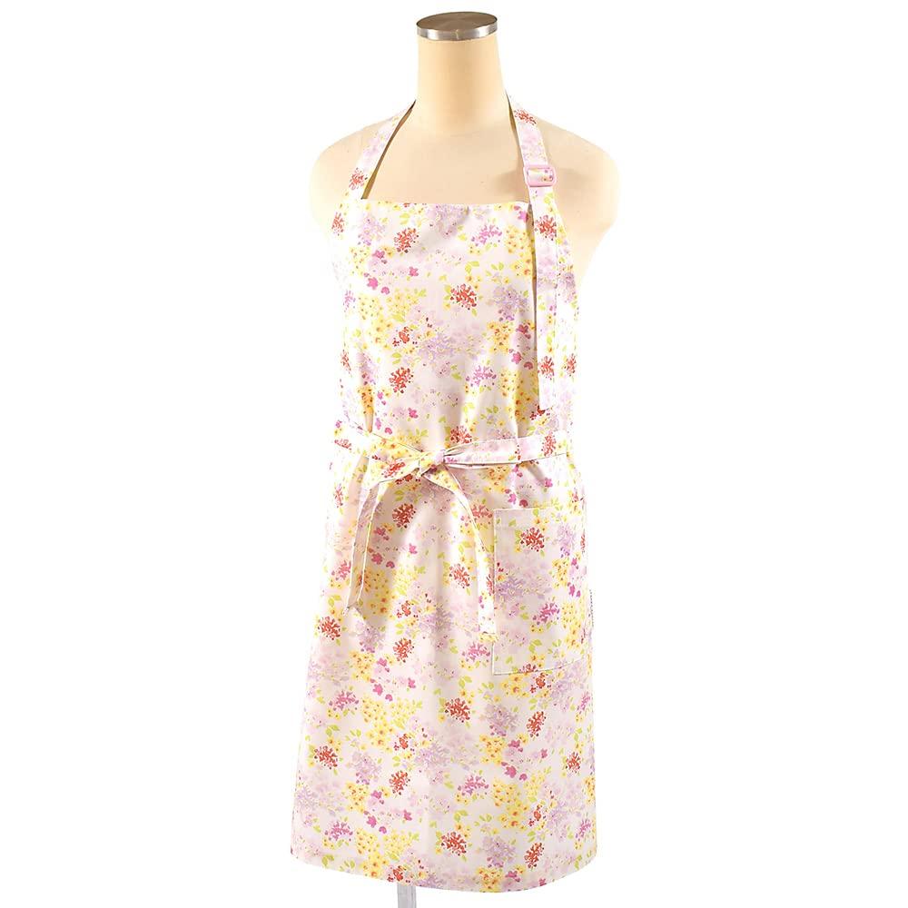 COLORFUL CANDY STYLE LAURA ASHLEY Apron for Junior High School and High School Triangle Scarf Cooking Amelie NC501630 Girls, Students, Set, Class,