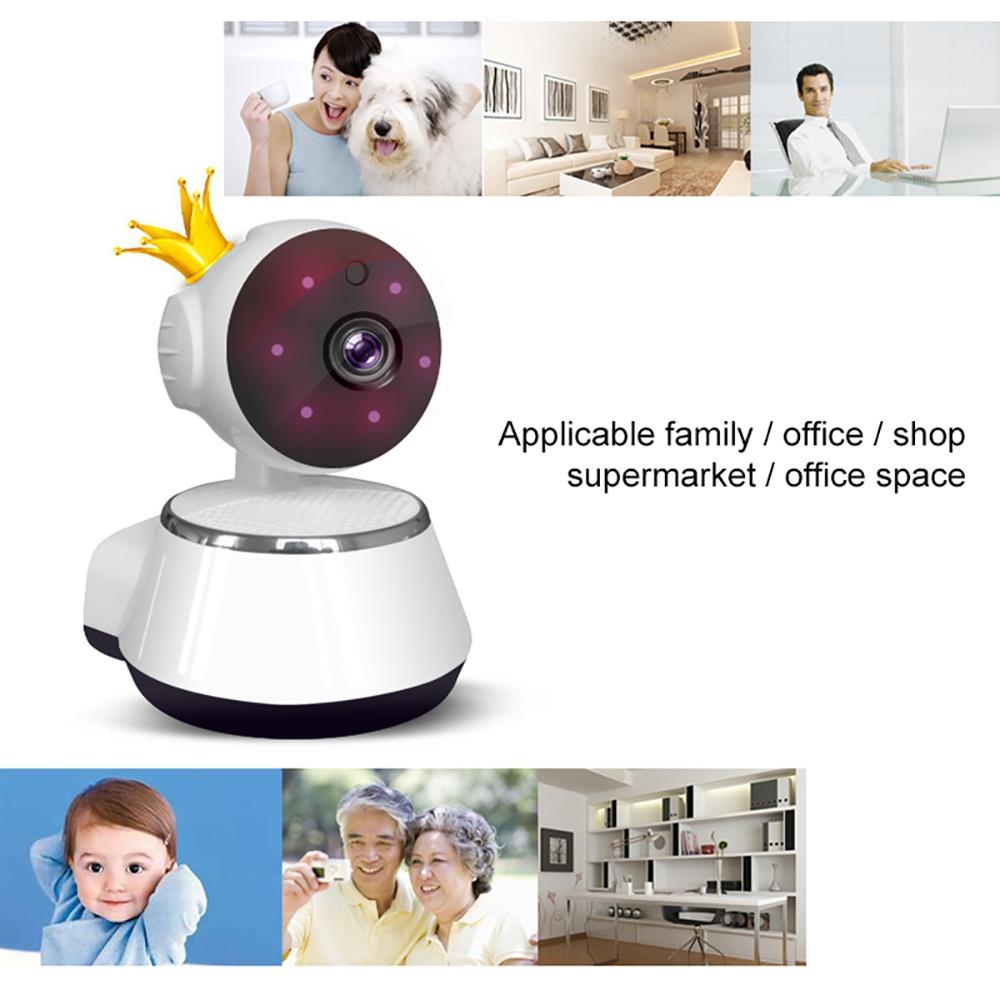 Home Surveillance Smart Camera WiFi Wireless CCTV Network IP Camera IR Night Vision Intelligent Tracking Baby Safety Monitor
