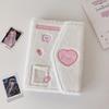 Korean Style A5 Sweet Plush Photo Album Love 3 Inch Small Fresh Collect Book For Girls Star Chasing Card Binder