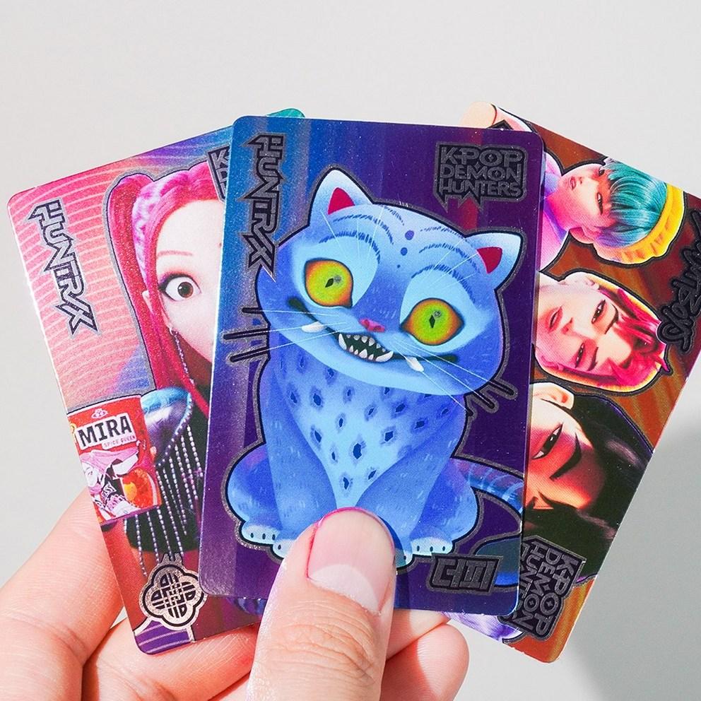 K-pop Demon Hunters Hologram Photocard Set of 30 Kedehun Photocard Character Cards, Set of 6