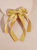 Lystrfac Fashion Fabric Ribbon Hair Bow Hairpin for Women Girls Hair Clips Back Head Top Clip Female Hair Accessories