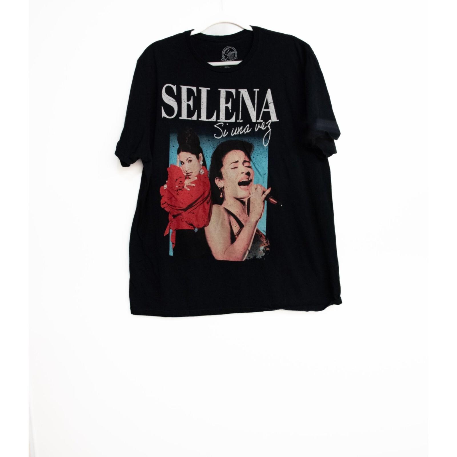 Selena Si Una Vez Graphic Tee Black Shirt Official Merchandise Size 2XL XXL