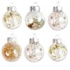 Round Christmas Hanging Balls 6cm/8cm Xmas Tree Pendants  Party Favors