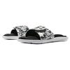 Under Armour  Ignite 6 Graphic Strap Slide Black White Women Sneakers 3024453-002