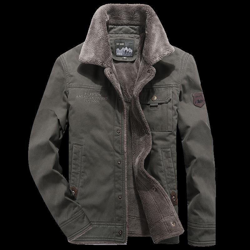 

Хлопковое пальто мужское бархатное утолщенное зимнее с лацканами теплое хлопковое пальто мужское молодежное повседневное мужское пальто 4XL