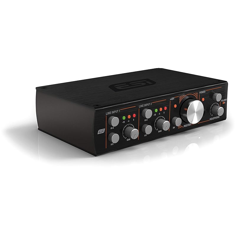 

ESI planet 22x [2 IN / 2 OUT professional Dante Audio interface]