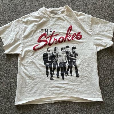 Nuovo! Maglietta della Band The Strokes Unisex Concerto Fino a 5XL El072