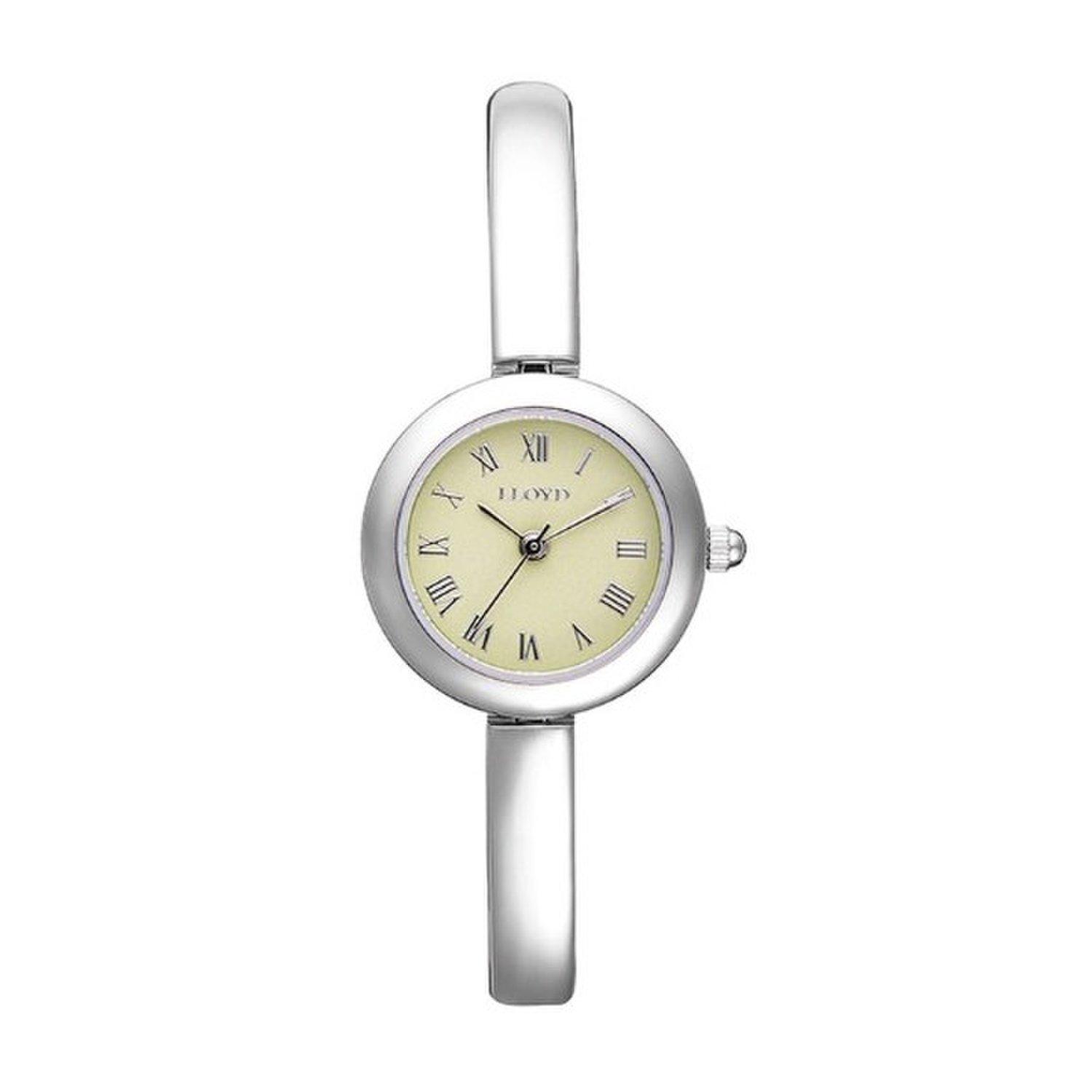 [LLOYD] Awesome Bangle Round Women s Metal Watch - Lime LL2G26601XSM