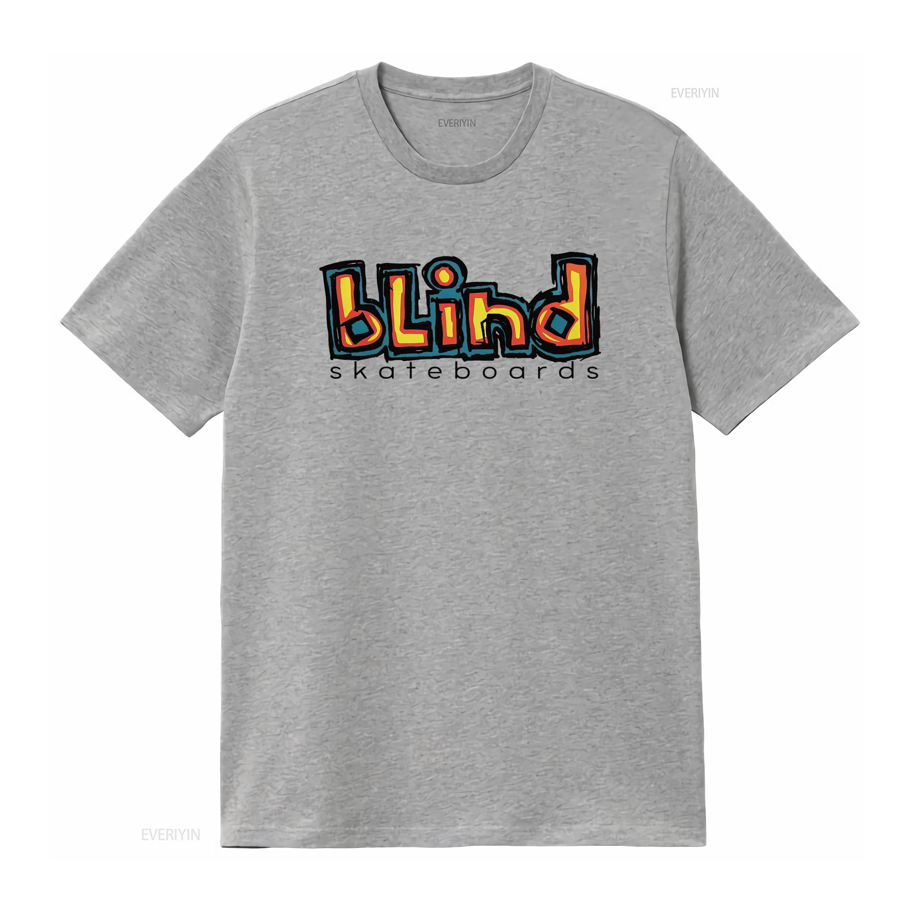 

Blind Skateboards Vintage Retro 90s 80s Skateboarding T Shirt for Men and Women vintage Washed graphic Unisex Breathable M