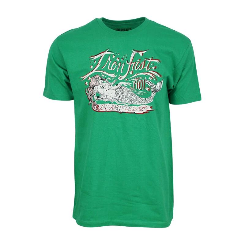 Iron Fist Catch The Day Unisex Green T Shirt S