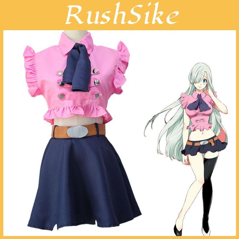 Elegant Elizabeth Liones Uniform Cosplay Costume Set With Exquisite Workmanship And Perfect Stitches