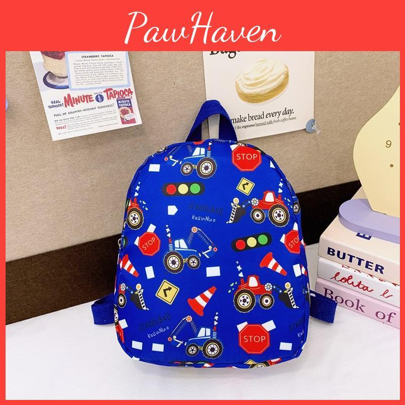 Dinosaur Kids Backpack With Cute Cartoon Design Lightweight Nylon For School Use