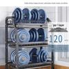 3-Tier Countertop Kitchen Dish Drying Rack