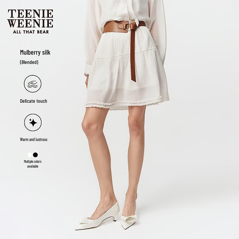 Teenie Weenie Bear A-Line Mini Skirt S