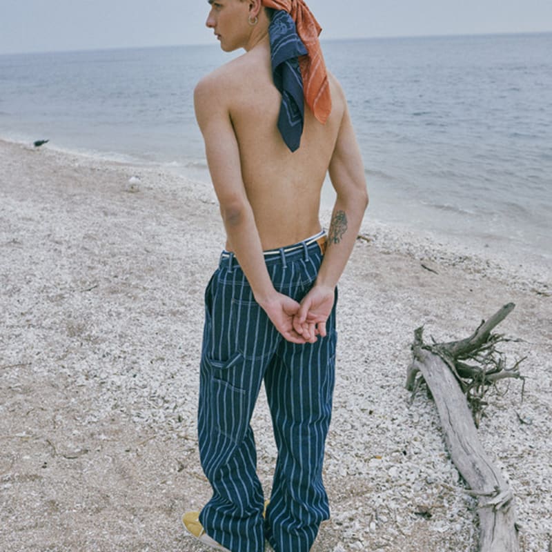 MAGOODGAN Paisley 9202 Brown Cotton Bandana