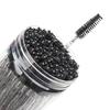 100pcs Barrel Crystal Handle Eyelash Brush Mascara Wand Eye Extension Eyebrow Disposable Makeup Brushes Cosmetic Tools Lashes