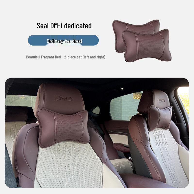 

BYD Seal 07 DM-i Nappa Leather Latex Headrest & Lumbar Support