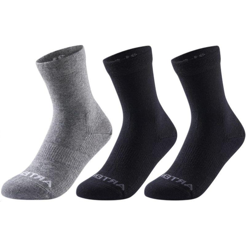 

DECATHLON RS160 Simple and Versatile Breathable Children s Socks 3 Pairs for Kids 35-38