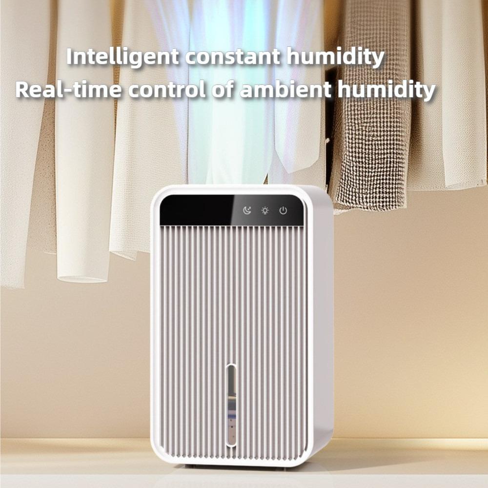 1100ml Household Bedroom Silent Small Moisture Absorber Indoor Mini Moisture-proof Air Dryer Large Water Tank Dehumidifier