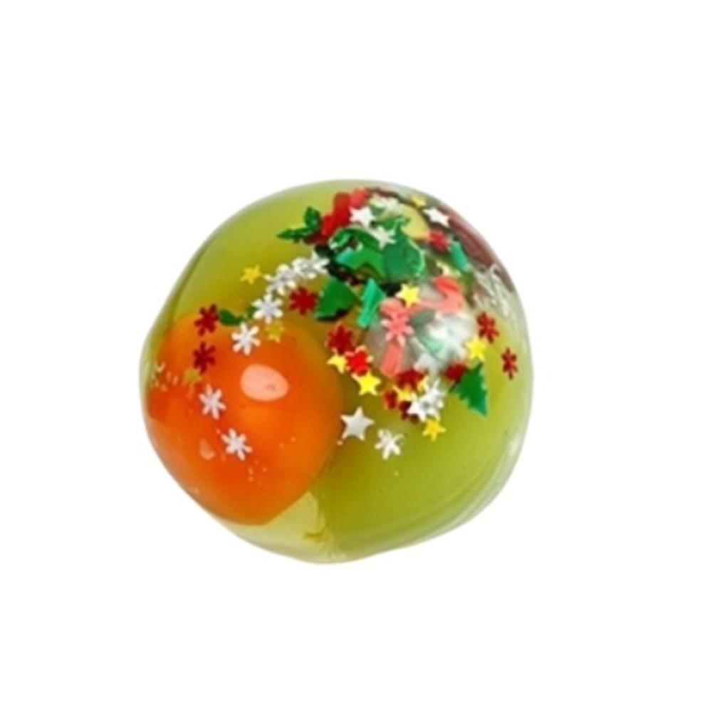 Creative Crispy Handmade Ball Anxiety Relief Christmas Squishy Toy TPR Fidget Toy Children's Gifts