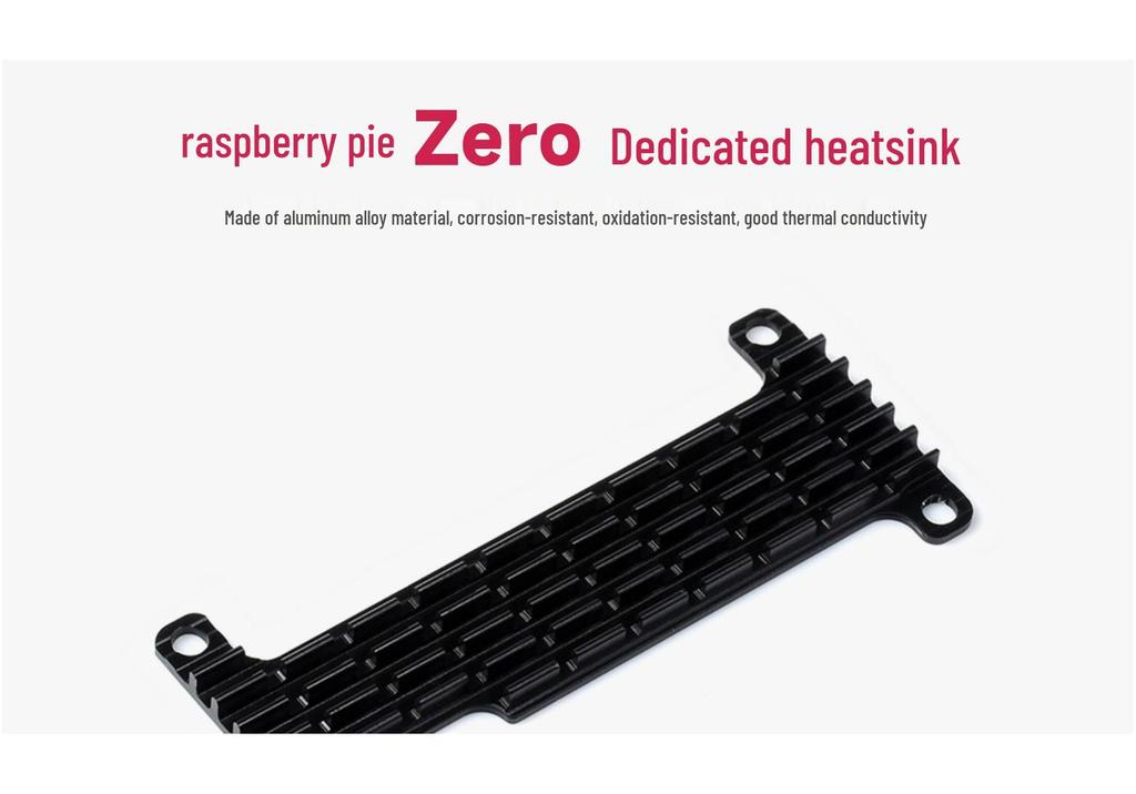 Aluminiumlegierungs-Kühlkörper für Raspberry Pi Zero 2 W