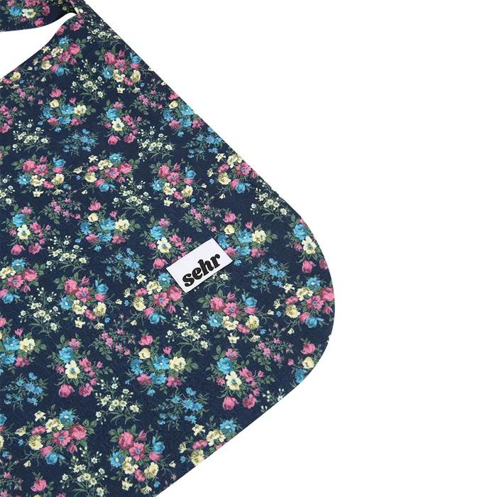 Flower Garden Easy Bag (Navy)