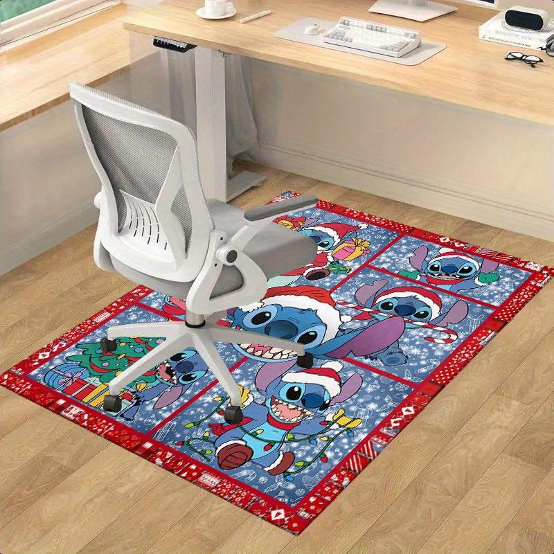 

1pc,Christmas Stitch Holiday Decorative Rug - Festive Home Office Chair Mat Outdoor GiftH209 60cm by 90cm