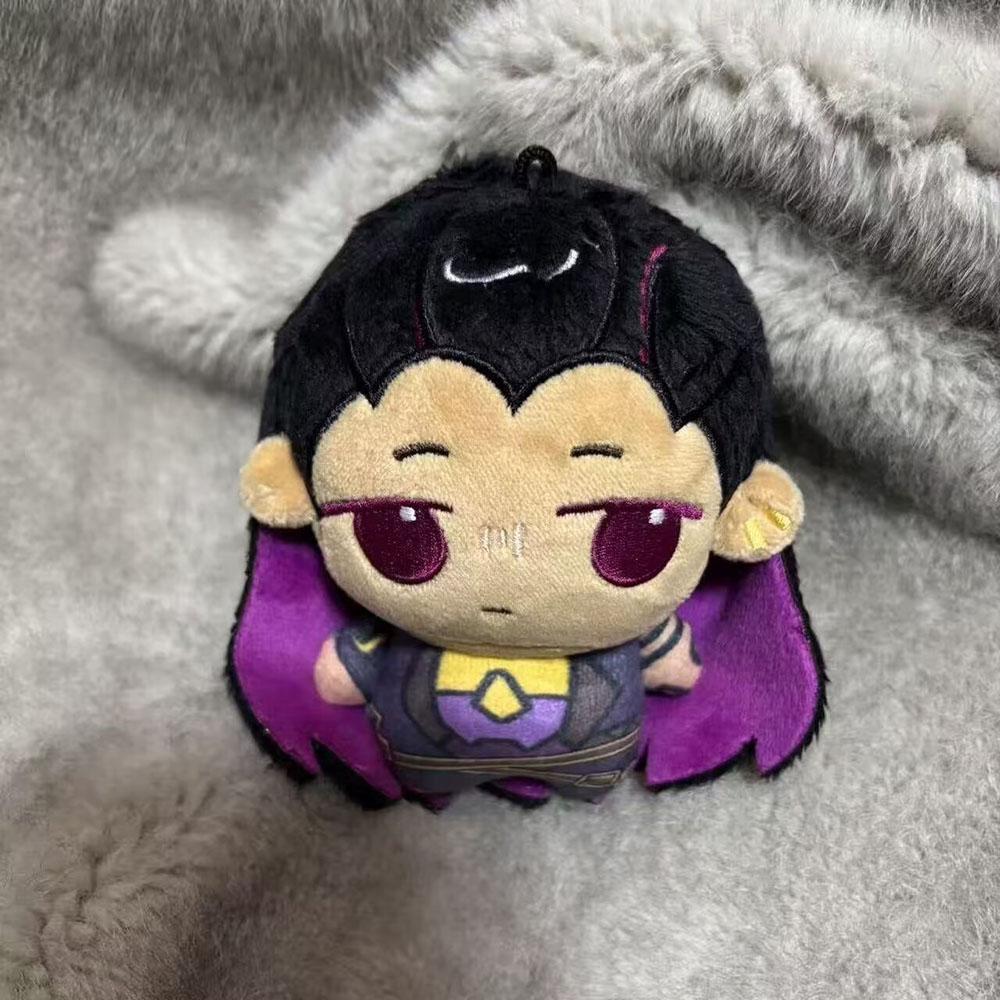 10cm VALORANT Reyna Plush Doll Pendant Collect Decoration Game Printed Reyna Stuffed Doll Ornament Keychain XMAS Present Gift