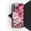 Cover for Apple iPhone 12 13 Pro XS Max Mini ProMax X XR Air 13Pro Casing Phone Case Elegant Pink Rose Flower Bloom Peony