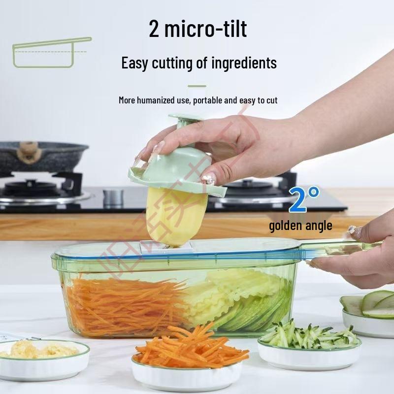 Multifunctional Vegetable Grater & Slicer for Julienne and Potato Cutting