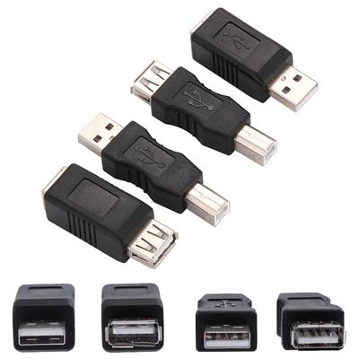 Adapter Electronics USB 2.0 Type A Female To Type B Male Printer Adapter Converter Connector Male To Female Plug