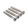 8Pcs Neck Plate Mounting Screws Replacement Electric Guitar Neck Plate Screws Guitar Parts Accessory Easy to Use