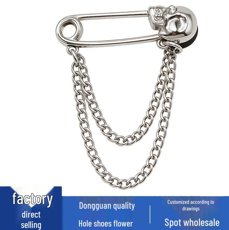 Metal Rhinestone Star-Shaped Shoe Charms