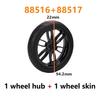 1Pcs Technical Tire & Wheel Hub Building Blocks Compatible with MOC Car Truck Parts