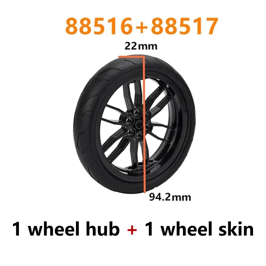 1Pcs Technical Tire & Wheel Hub Building Blocks Compatible with MOC Car Truck Parts