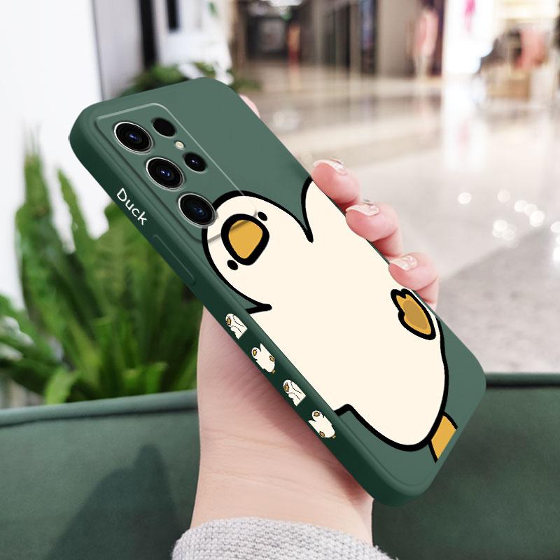 

Beautiful Duck Phone Case For Samsung Galaxy S26 Plus Ultra Silicone Cover Galaxy S26